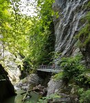 Durch die Gorge de la Jogne